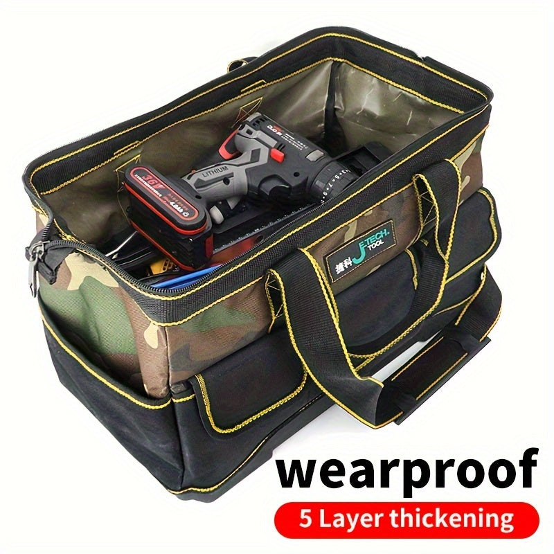 Multi-functional Tool Bag with Thickened Base