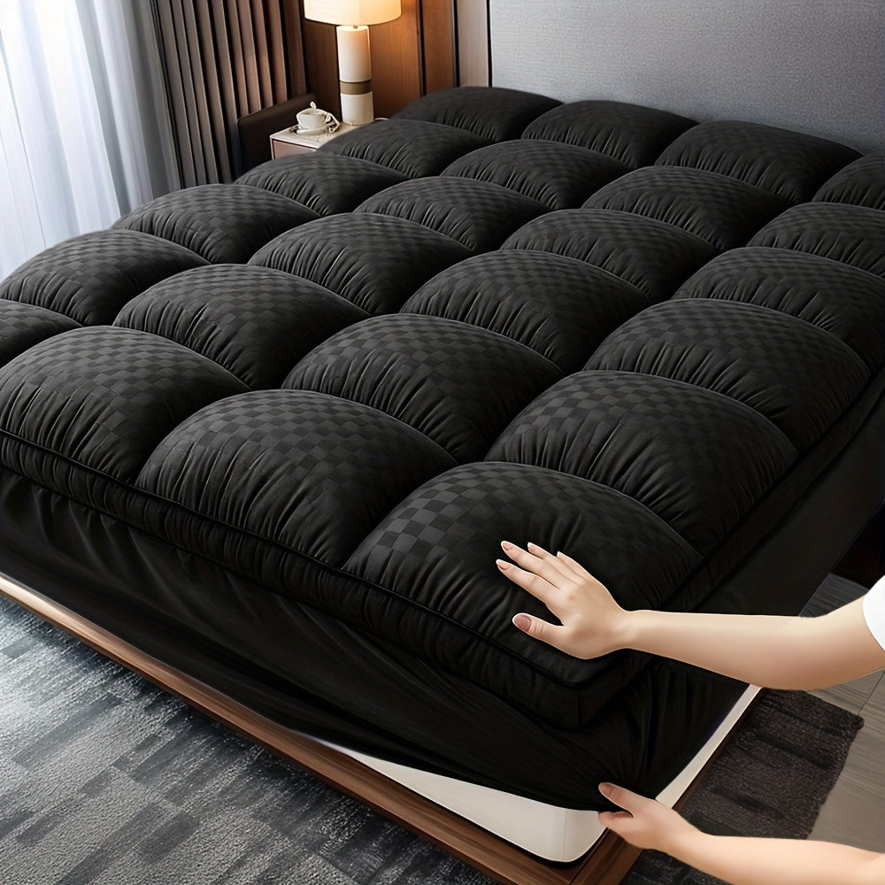 Ultra Soft Mattress Protector, Thickened, Stretchable Up To 8-21 Inches With Deep Pockets