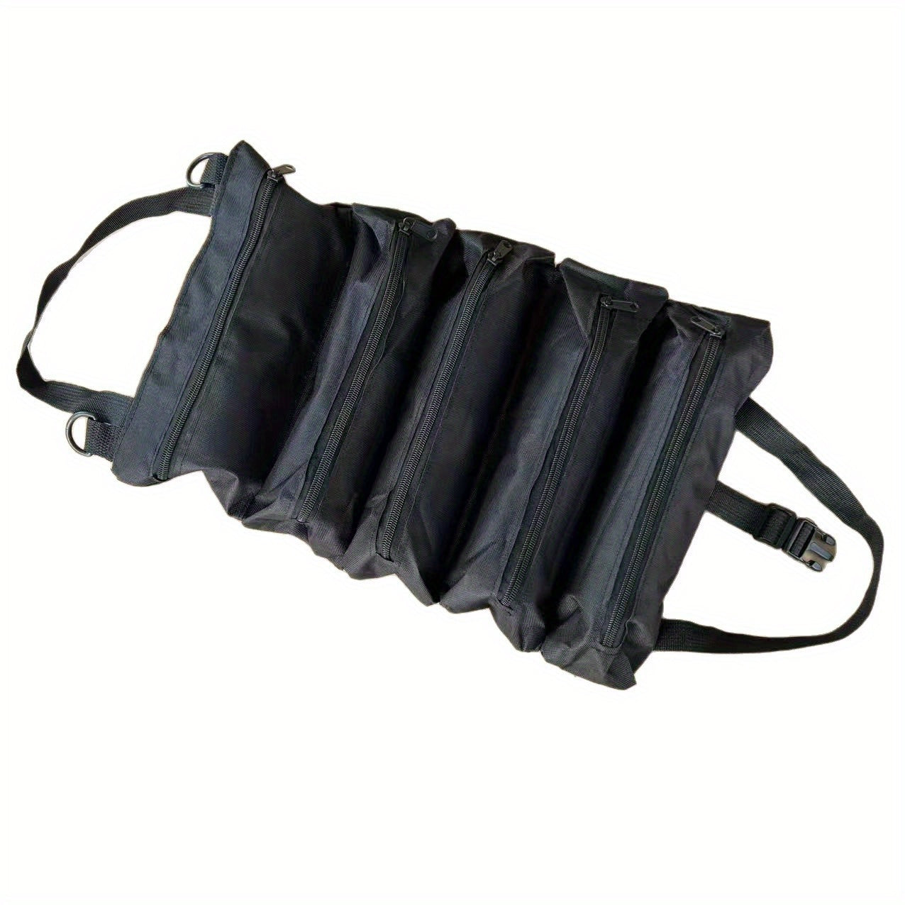 Heavy Duty Rolling Tool Storage Bag - Waterproof, with Multiple Compartments