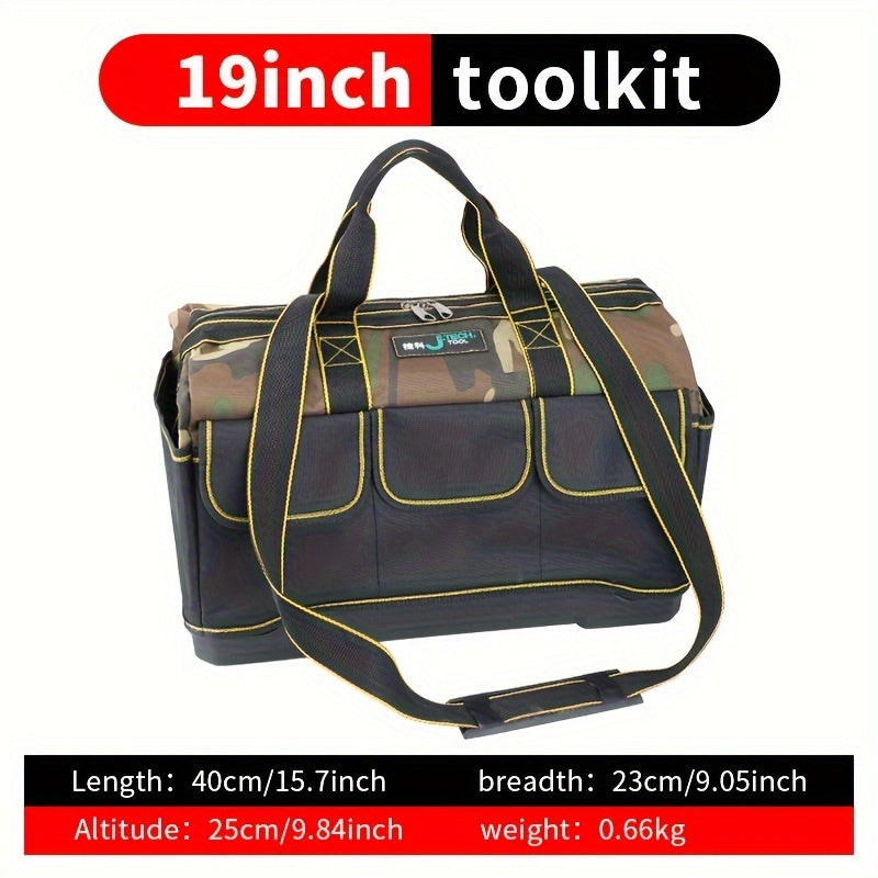 Multi-functional Tool Bag with Thickened Base