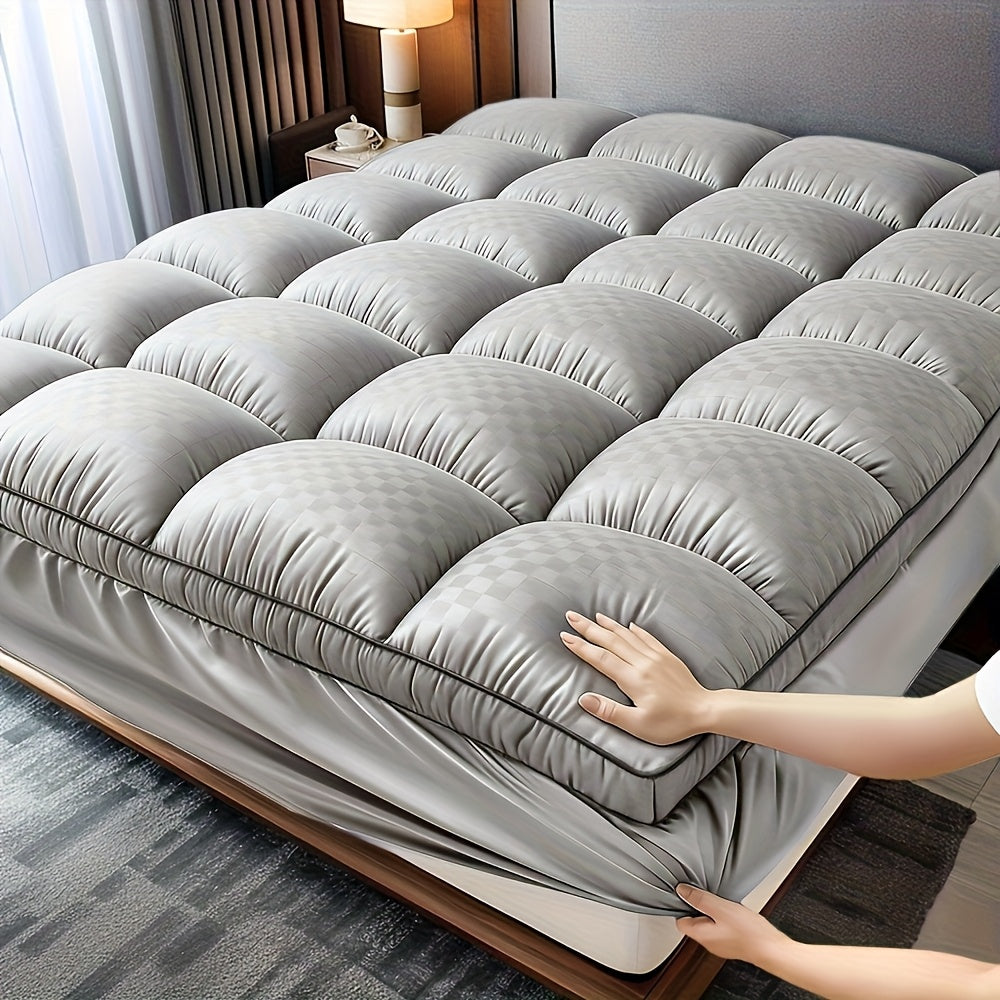 Ultra Soft Mattress Protector, Thickened, Stretchable Up To 8-21 Inches With Deep Pockets