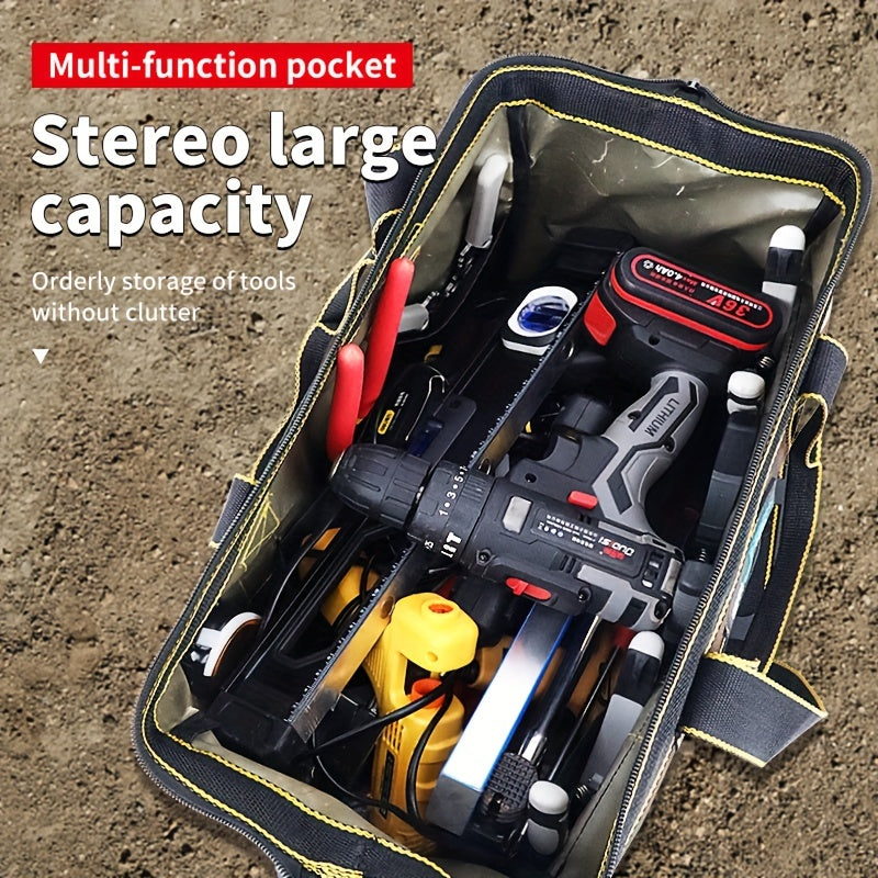 Multi-functional Tool Bag with Thickened Base